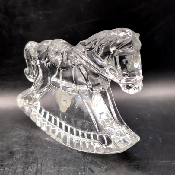 Genuine Waterford Crystal 5" Rocking Horse - Picture 3 of 10